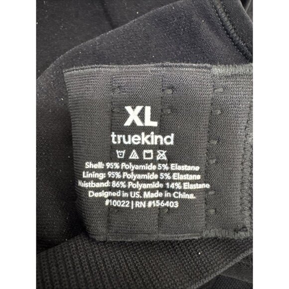 True Kind Daily Comfort Wireless Shaper Bra Women's XL Black NWT 0076 - Picture 8 of 11